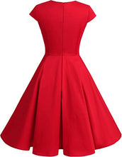 Load image into Gallery viewer, Elegant Homecoming Dress 2023 Short V Neck Gap Sleeves Satin with Pleats