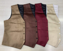 Load image into Gallery viewer, Satin Men's Vest for Wedding Party Formal Casual Waistcoat Groomsmen
