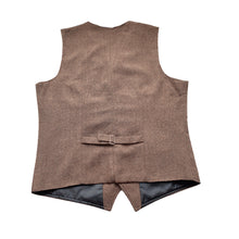 Load image into Gallery viewer, Brown Men's Vest for Groomsmen Wedding Party Formal Casual