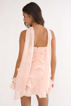 Load image into Gallery viewer, Strapless Ruffles Homecoming Dress 2026 Scarf Mini Dress