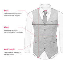 Load image into Gallery viewer, White Twill Women's Vests Business Button Down Waistcoat
