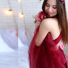 Load image into Gallery viewer, Burgundy Convertible Bridesmaid Dress 2023 Long Maxi Dress