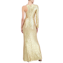 Load image into Gallery viewer, Prom Dress 2023 One Shoulder Long Sleeve Sequin Slit