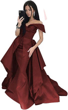 Load image into Gallery viewer, Prom Dress 2023 Off the Shoulder Gap Sleeves
