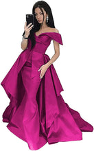 Load image into Gallery viewer, Prom Dress 2023 Off the Shoulder Gap Sleeves