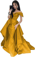 Load image into Gallery viewer, Prom Dress 2023 Off the Shoulder Gap Sleeves