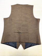 Load image into Gallery viewer, Brown Men&#39;s Vest for Wedding Party Formal Casual Waistcoat
