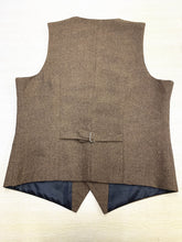 Load image into Gallery viewer, Brown Men's Vest for Wedding Party Formal Casual Waistcoat