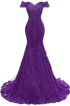 Load image into Gallery viewer, Burgundy Prom Dress 2022 Lace-up Back