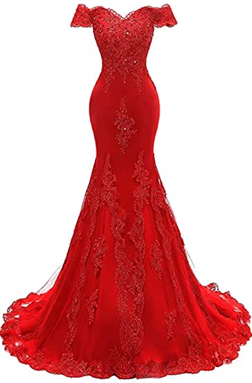 Red Prom Dress 2022 Corset Back