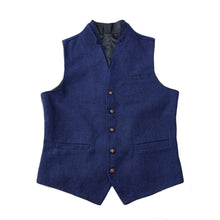 Load image into Gallery viewer, Royal Blue Men&#39;s Vest for Wedding Party Formal Casual Waistcoat
