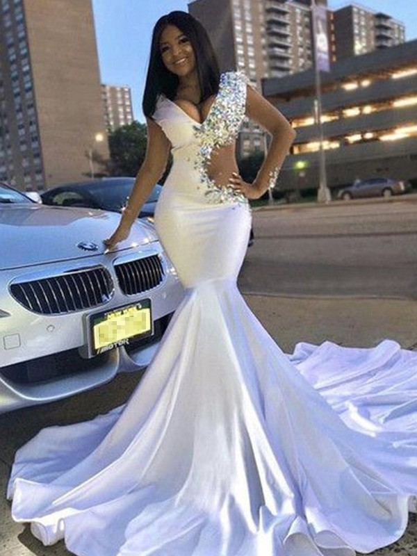 prom dresses 2023 Black Girl Dress Sexy V Neck Beaded with Long Sleeves Ruffle – DCdress Color:Skylight Multi Write color/sizes BTS 1/10/26 Black And Cream Leopard